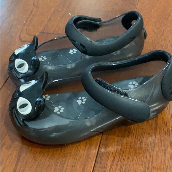 Mini Melissa black cat shoes - Picture 2 of 2